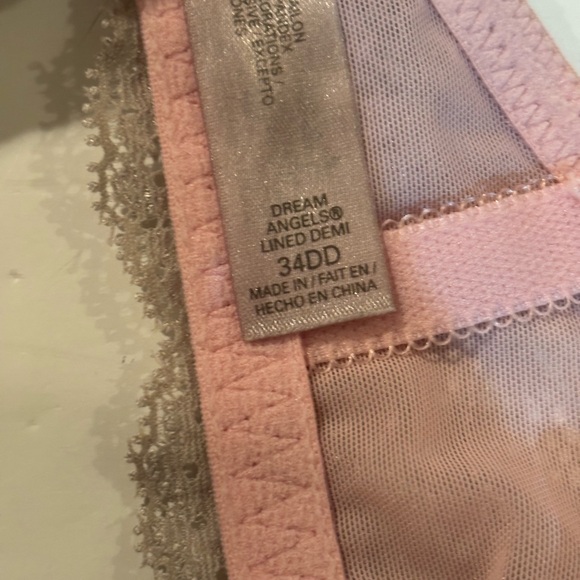 VICTORIA’S SECRET Dream Angels Lace Cups BRA 34DD - Picture 9 of 12